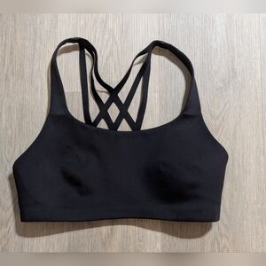 Lululemon Black Laser Cut Sports Bra - 8 B/C - Preloved
